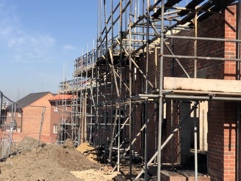 Other image for Under construction home set alight